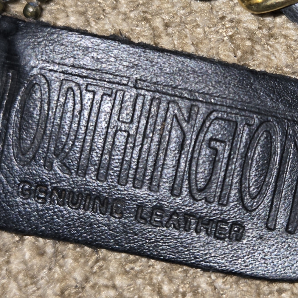 Worthington Genuine Leather Black Shoulder Bag - Picture 2 of 10